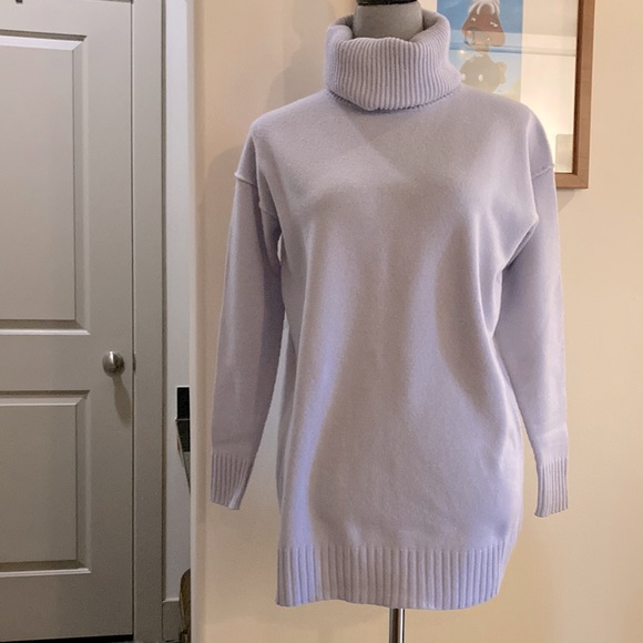 Athleta Sweaters - Athleta light blue/lavender wool cashmere blend sweater, size XXS